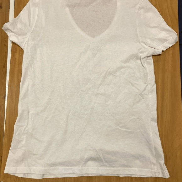 La Vie En Rose White Pajama Top with Pink Flamingos - Picture 2 of 3